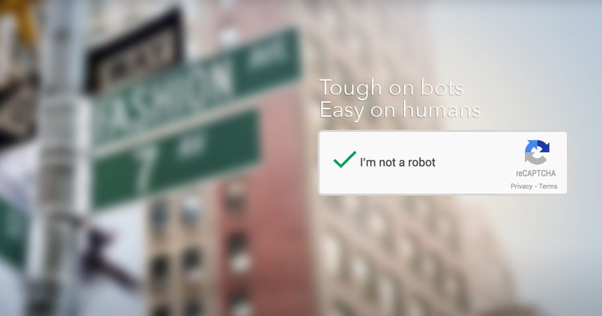 Google reCAPTCHA 2 : Easy on Humans, Hard on Bots