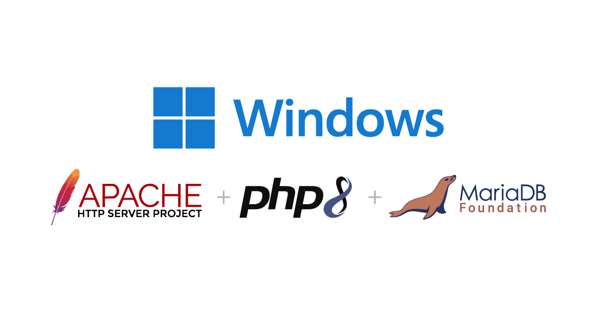 Memasang Apache, PHP 8 dan MariaDB di Windows